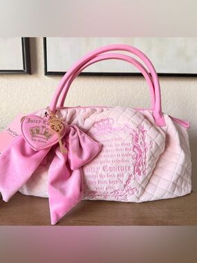 Juicy Couture Fairytale Juicy Bowler "Once Upon A Time" bag